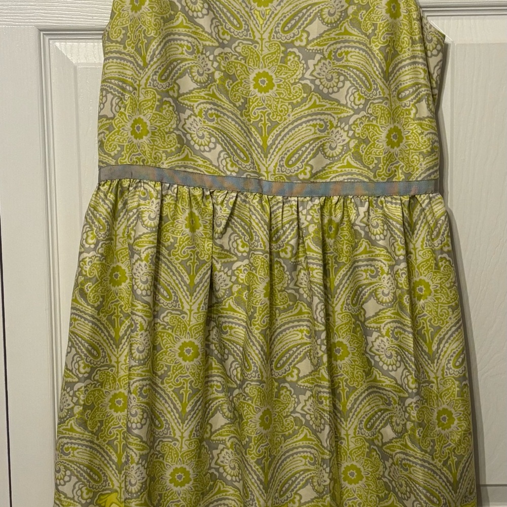 LOFT Green Sundress for Cocktail Events